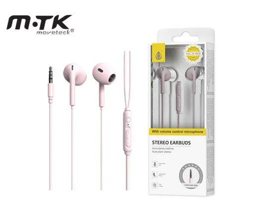 Φωτογραφία προϊόντος: MTK 463.716376 ΜΤΚ ΑΚΟΥΣΤΙΚΑ ΜΕ ΜΙΚΡΟΦΩΝΟ 1.2m STEREO NC3189 ΡΟΖ