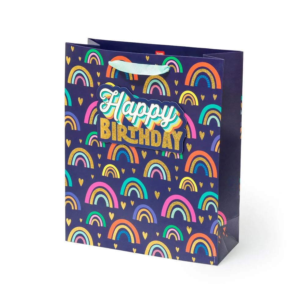 Φωτογραφία προϊόντος: GB0603 Legami GIFT BAG - LARGE - HB RAINBOW