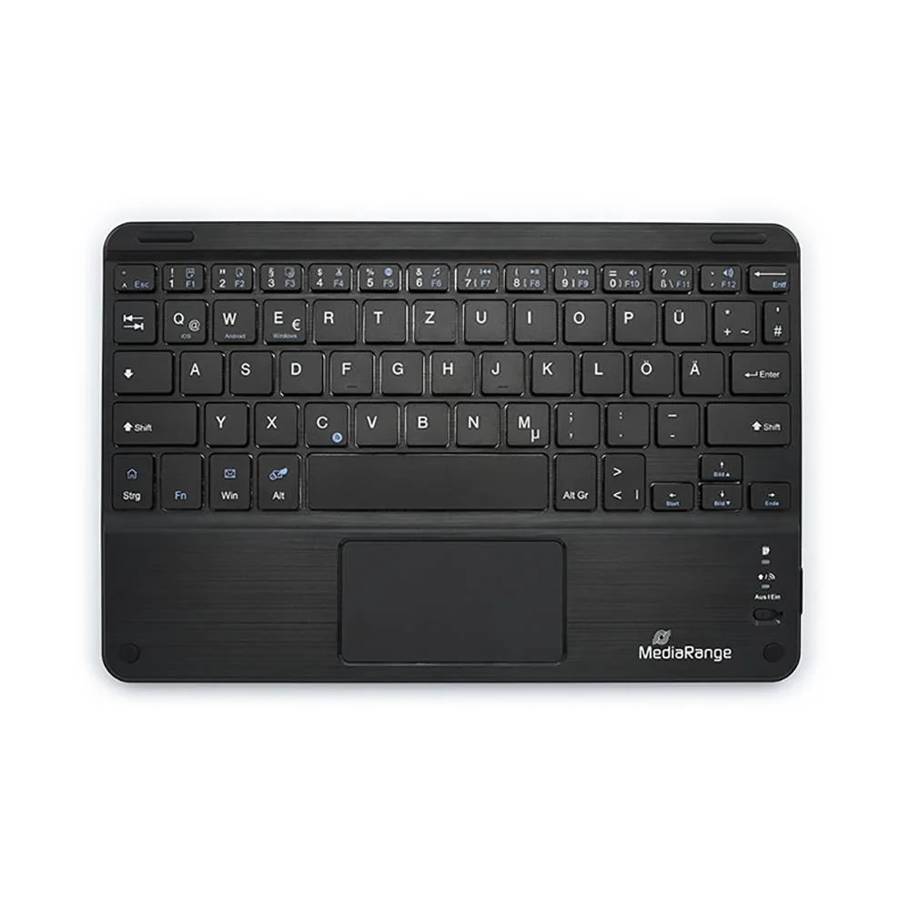 Φωτογραφία προϊόντος: MROS130-GR MediaRange Compact-sized Bluetooth Keyboard