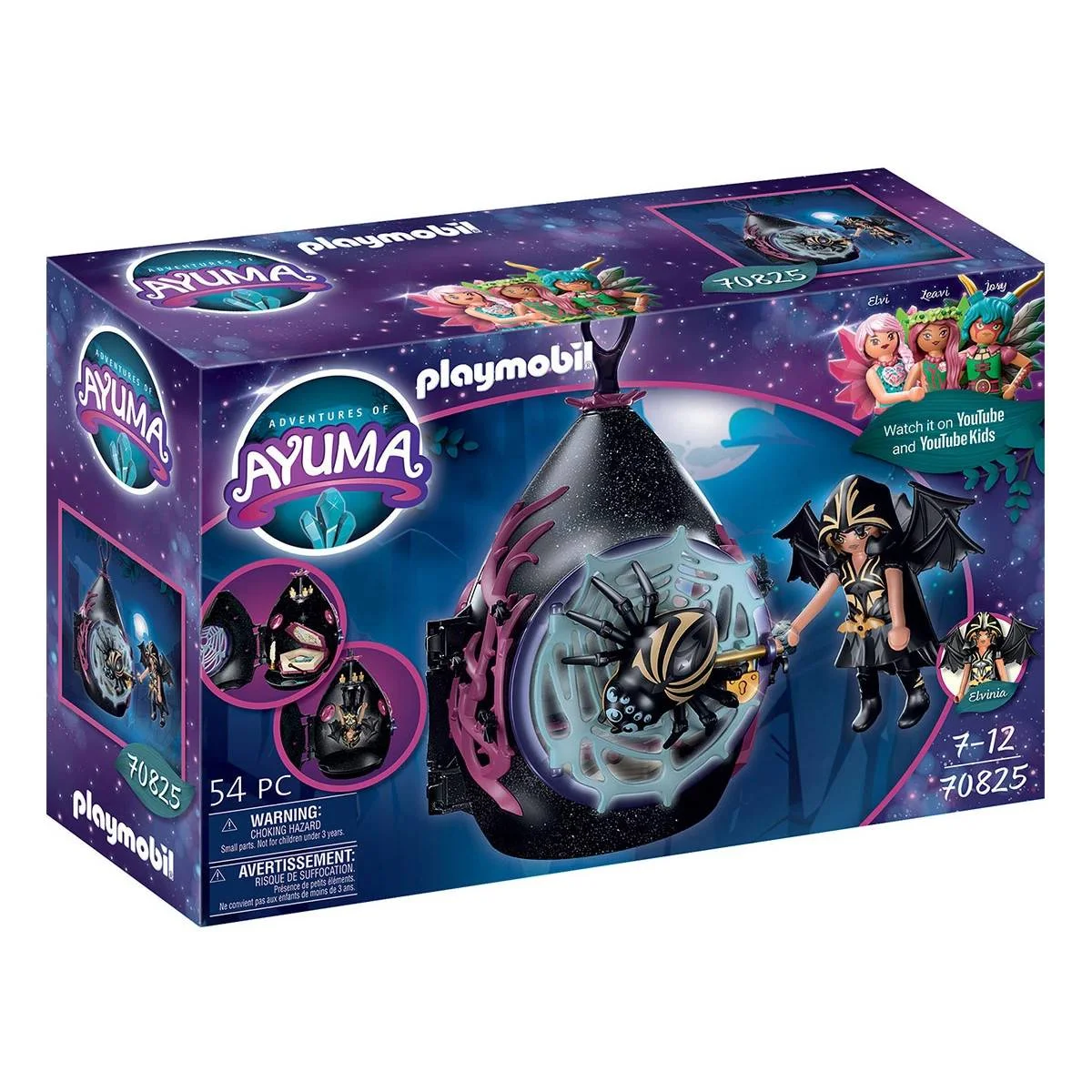 Φωτογραφία προϊόντος: Playmobil 70825 Ayuma Νυχτεριδόσπιτο των Bad Fairies