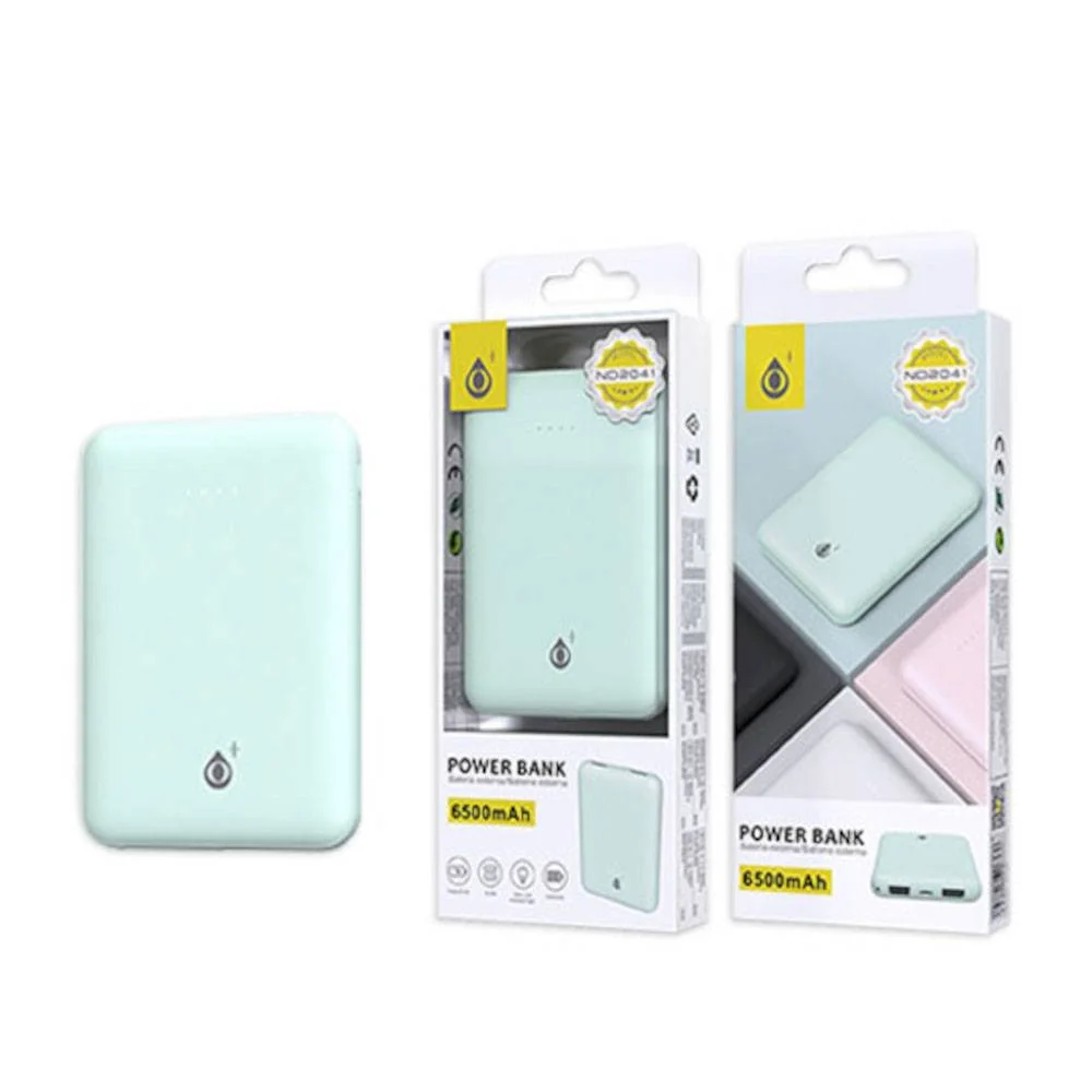 Φωτογραφία προϊόντος: 463.717748 MTK POWER BANK IRIS 6500mAh 5V/2A 2USB