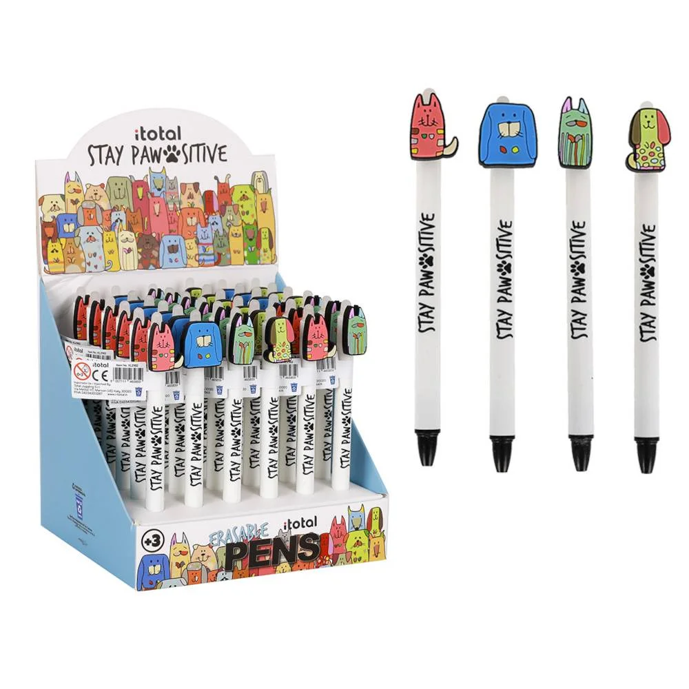Φωτογραφία προϊόντος: i-TOTAL XL2162 ΣΤΥΛΟ TOTAL GIFT STAY PAWSITIVE ERASABLE PEN