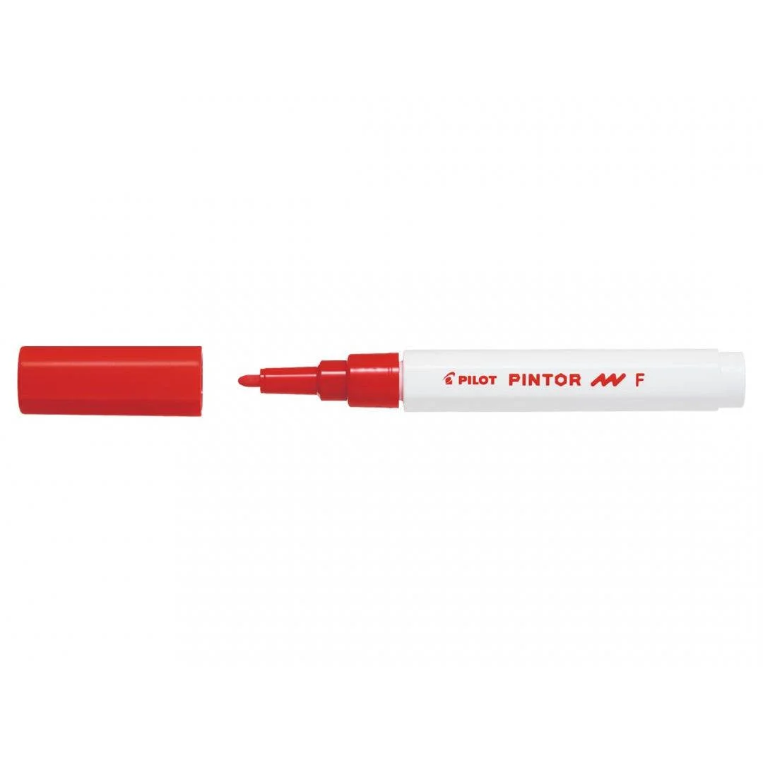 Φωτογραφία προϊόντος: PILOT MAΡΚΑΔΟΡΟΣ PAINT PINTOR RED FINE