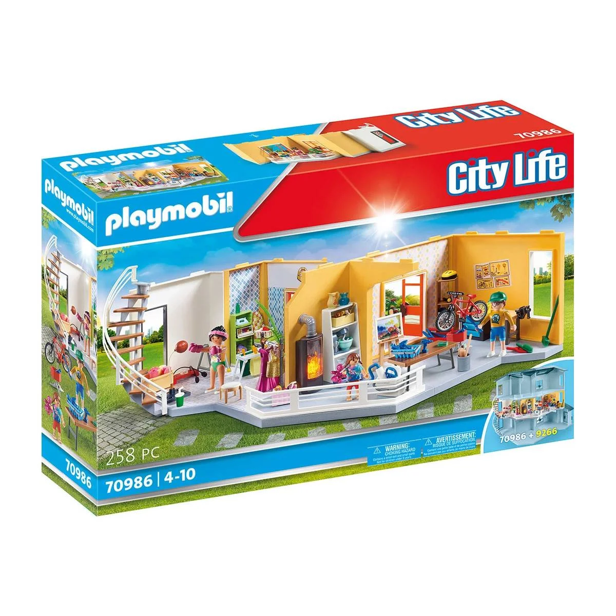 Φωτογραφία προϊόντος: Playmobil 70986 Επιπλωμένη Επέκταση Ορόφου για το Μοντέρνο Σπίτι