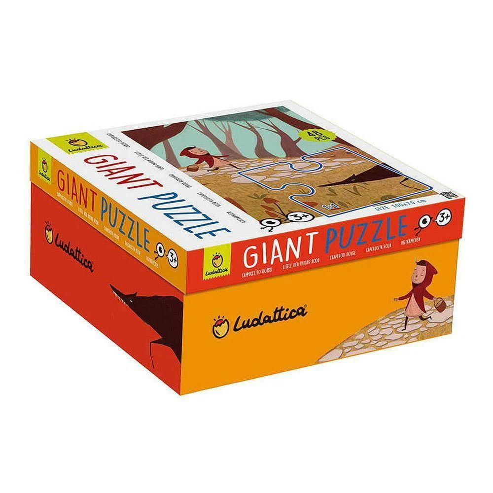 Φωτογραφία προϊόντος: LUDATTIKA 74891-LUDATTICA GIANT PUZZLE 48T Κοκκινοσκουφίτσα