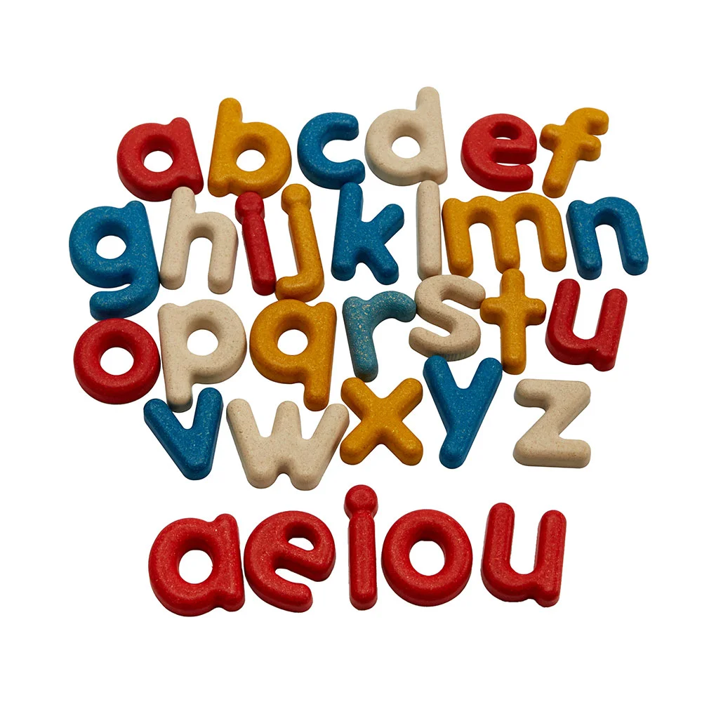 Φωτογραφία προϊόντος: Plan Toys 5407 – Αλφαβήτα με μικρά (αγγλικά)