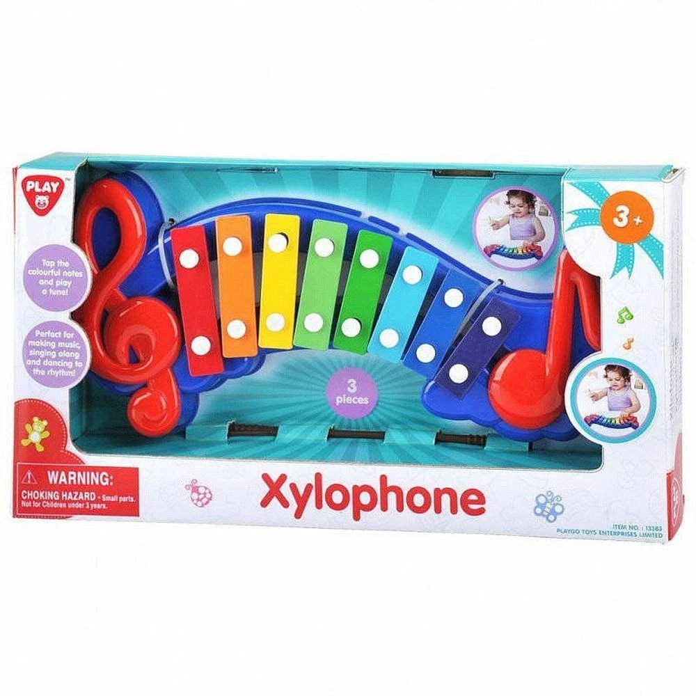 Φωτογραφία προϊόντος: Playgo Χαρούμενο Πολύχρωμο Ξυλόφωνο Με 8 Πλήκτρα (