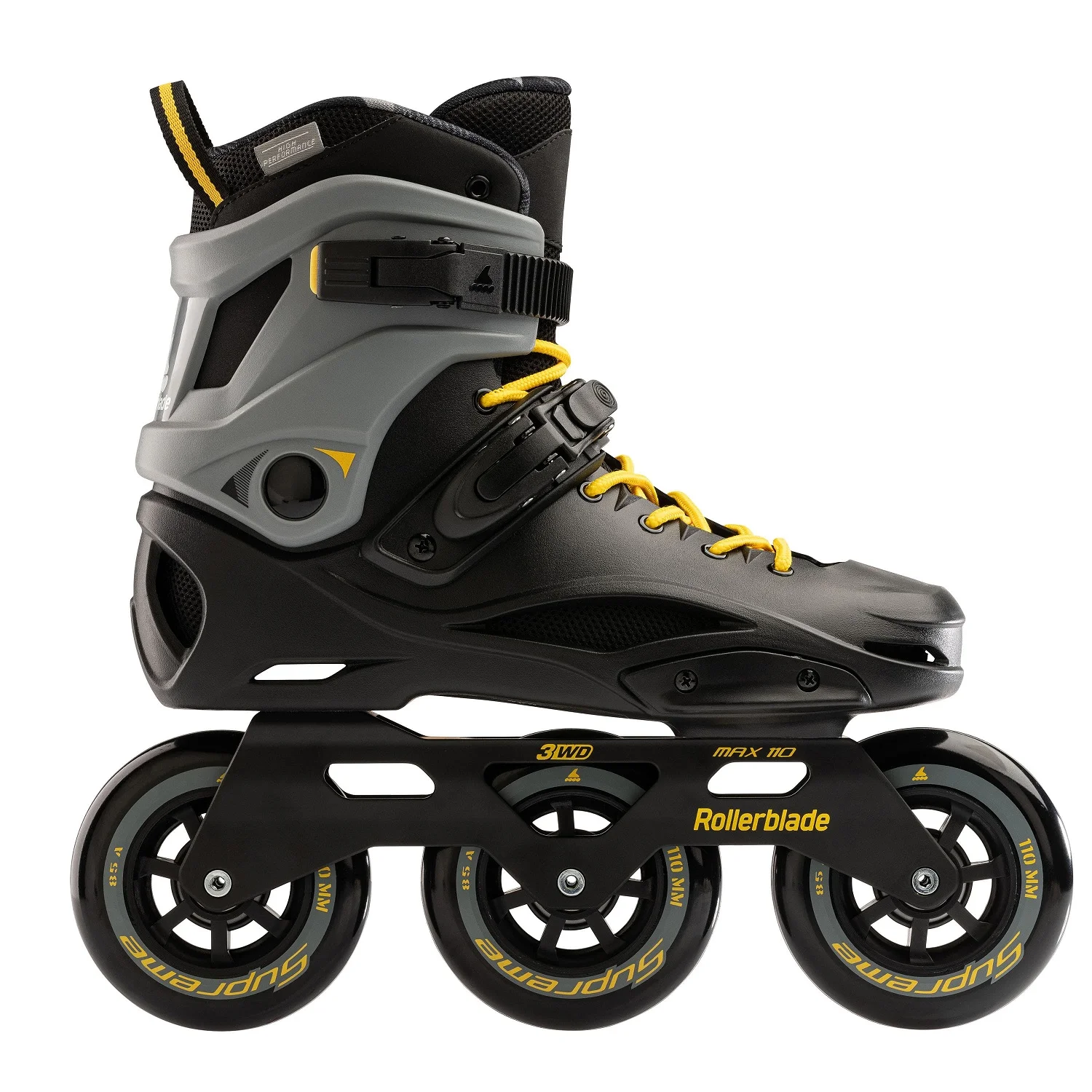 Φωτογραφία προϊόντος: ROLLERBLADE RB 110 Πατίνια - Black/Saffron Yellow 43.070613