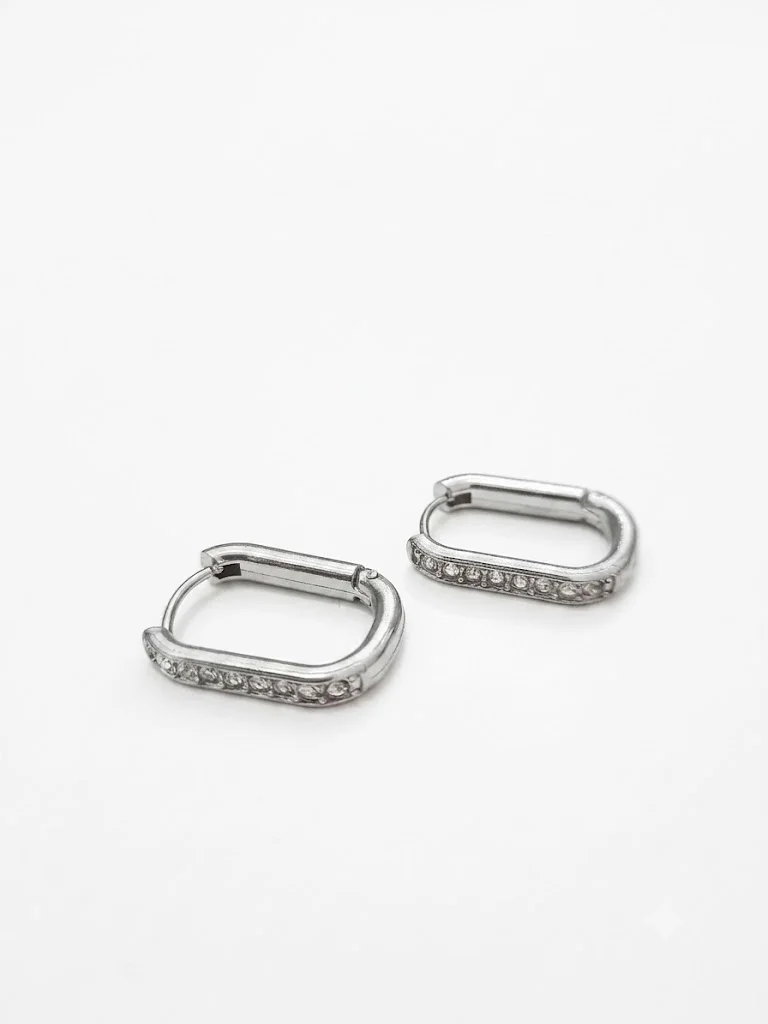 Φωτογραφία προϊόντος: Peach Jewelry Peach Jewerly Γυναικεία Σκουλαρίκια Από Ανοξείδωτο Ατσάλι 304 Με Ζιργκόν
