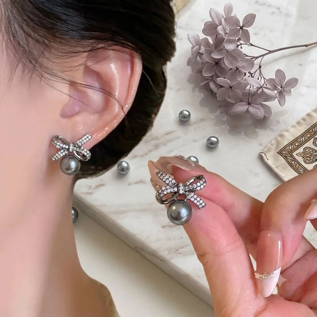 Φωτογραφία προϊόντος: Peach Jewelry Peach Jewerly Γυναικεία Σκουλαρίκια Από Ατσάλι Με Πέρλα