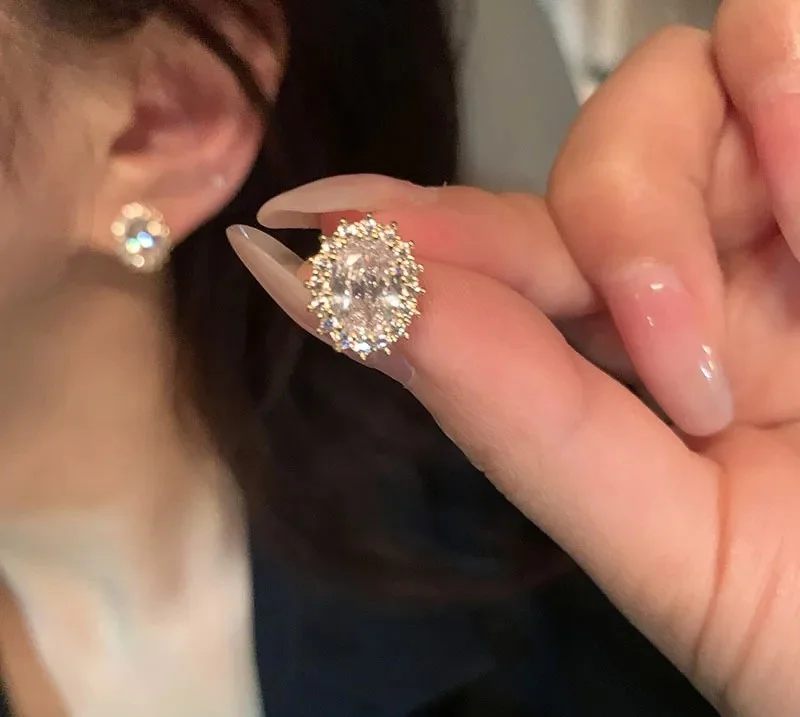 Φωτογραφία προϊόντος: Peach Jewelry Peach Jewerly Γυναικεία Σκουλαρίκια Από Ατσάλι Με Ζιργκόν