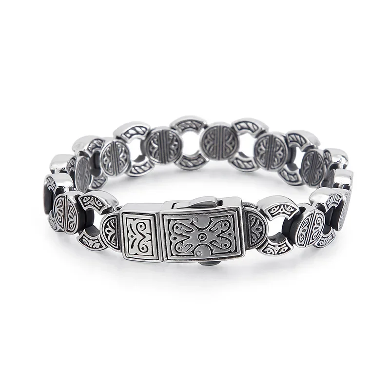 Φωτογραφία προϊόντος: Peach Jewelry Peach Jewerly Ανδρικό Βραχιόλι Από Ανοξείδωτο Ατσάλι 304