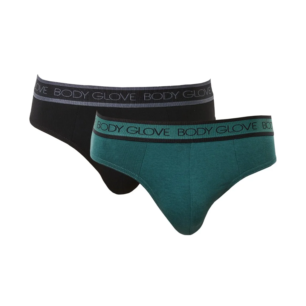 Φωτογραφία προϊόντος: BODY GLOVE SLIP 2Pack ΑΝΔΡΙΚΟ ΕΣΩΡΟΥΧΟ - ΜΑΥΡΟ/ΠΡΑΣΙΝΟ