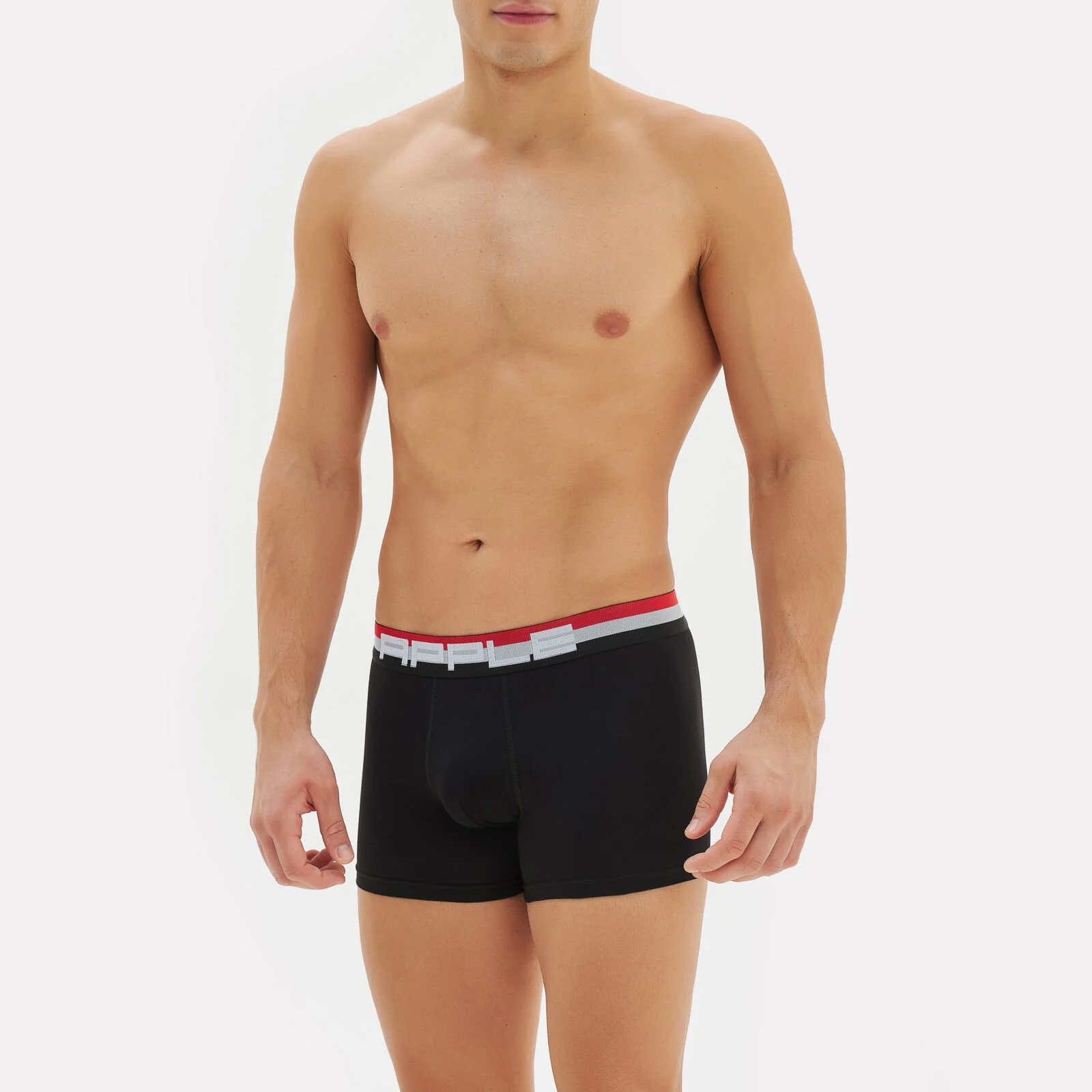 Φωτογραφία προϊόντος: ΑΝΔΡΙΚΟ BOXER APPLE (0110936) - ΜΑΥΡΟ/ΚΟΚΚΙΝΟ 90% ΒΑΜΒΑΚΙ