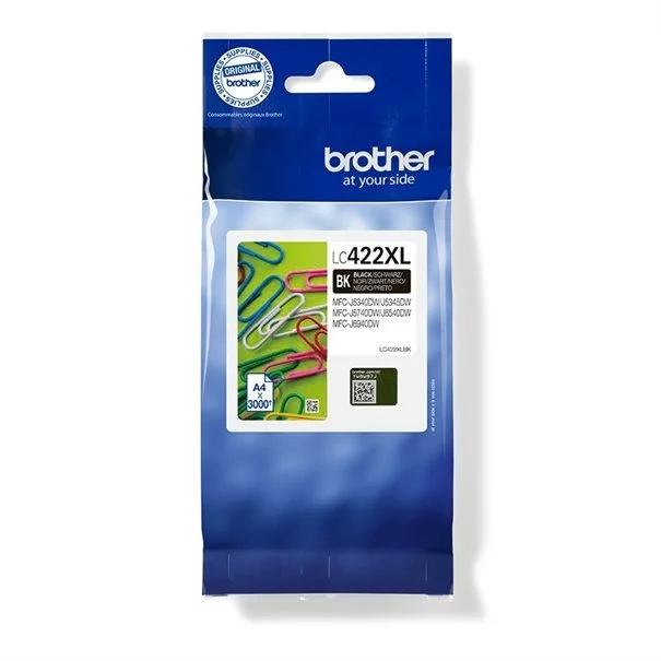 Φωτογραφία προϊόντος: Tinte Brother LC-422XLBK BLACK Hohe Reichweite