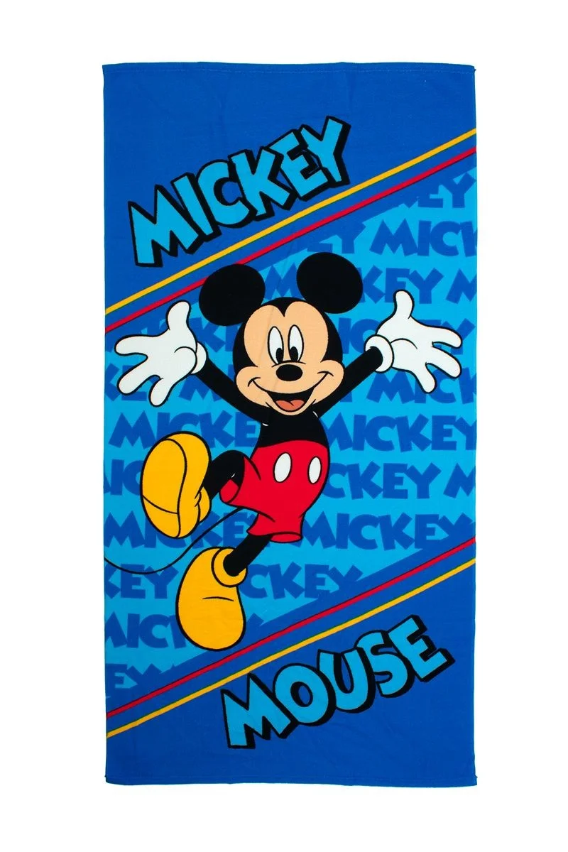 Φωτογραφία προϊόντος: Πετσέτα Θαλάσσης Quick Dry Disney Home Mickey 177 70X140 Blue 100% Microfiber