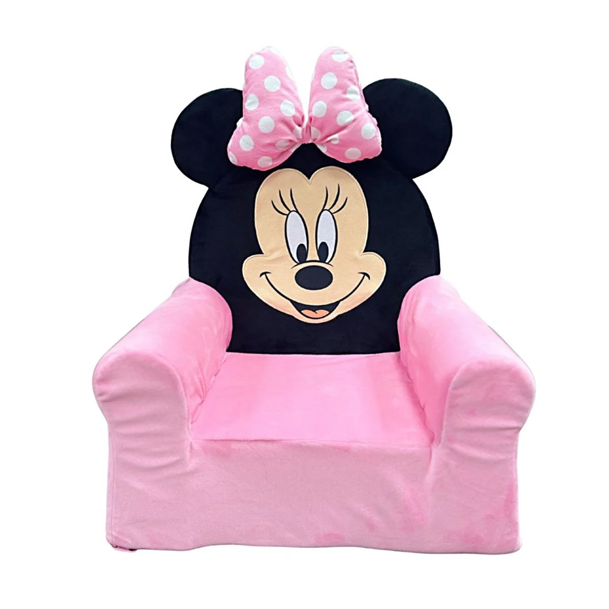 Φωτογραφία προϊόντος: Παιδική Πολυθρόνα Disney Home Minnie Mouse 34x47x48 cm Ροζ/Μαύρο Velboa