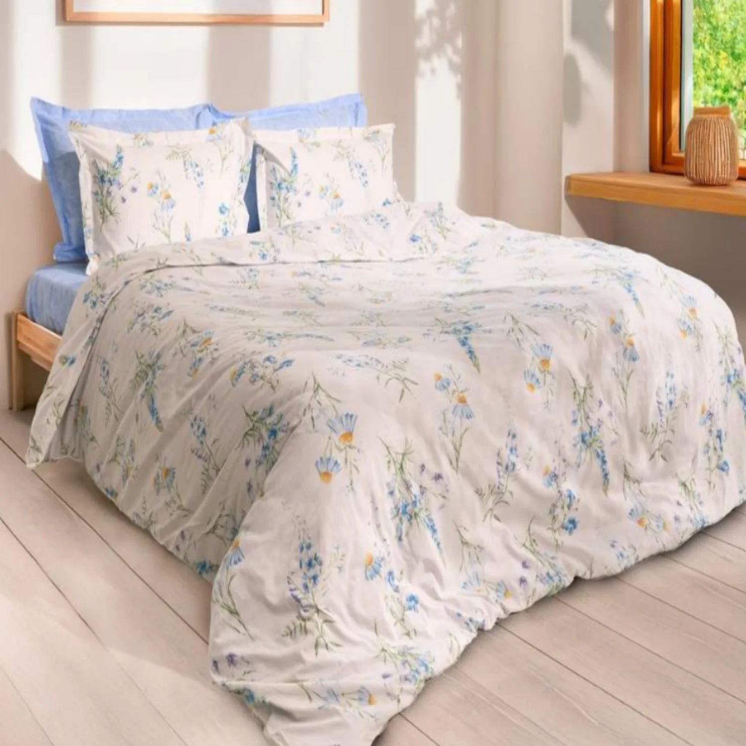 Φωτογραφία προϊόντος: MayHome Σετ Πάπλωμα Polycotton King Size (Π: 260cm x Μ: 240cm) - 2520246510 Floral