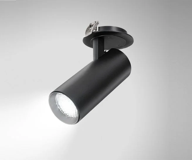 Φωτογραφία προϊόντος: LUMA 01503 Χωνευτό Spot Φωτιστικό Μαύρο GU10 LED Μεταλλικό