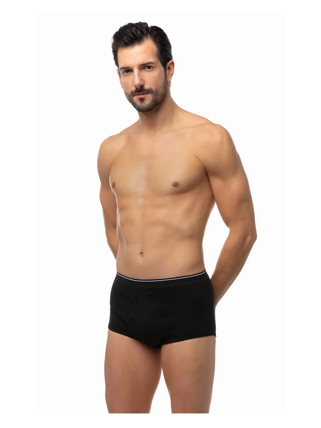Φωτογραφία προϊόντος: MINERVA ΑΝΔΡΙΚΟ ΒΑΜΒΑΚΕΡΟ CLASSIC SLIP ΜΕ ΕΞΩΤΕΡΙΚΟ ΛΑΣΤΙΧΟ 2100 - ΜΑΥΡΟ