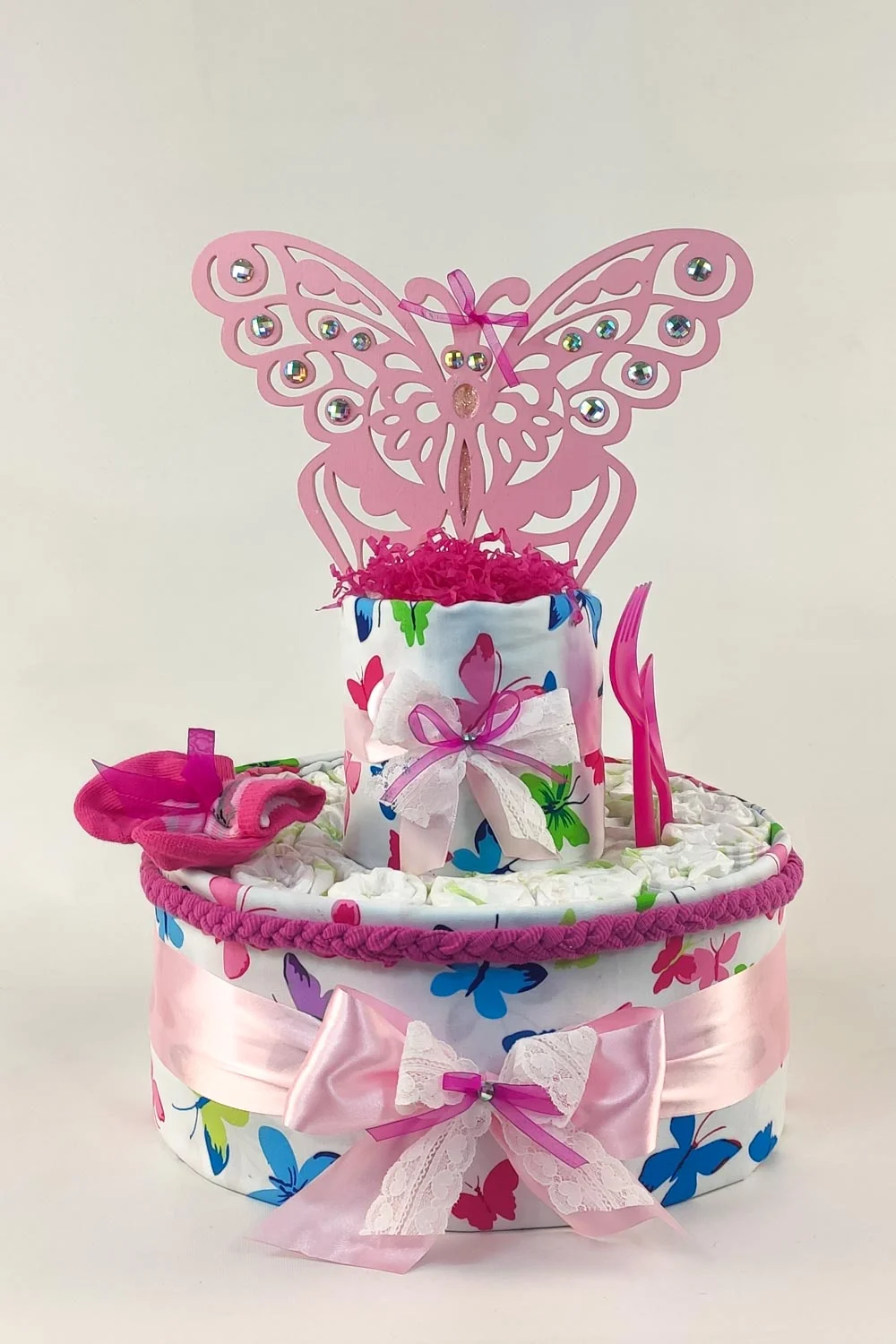 Φωτογραφία προϊόντος: Dama Koupa Diaper cake τουρτα με πανες
