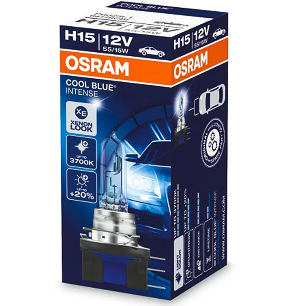 Φωτογραφία προϊόντος: OSRAM COOL BLUE INTENSE H15 1TMX