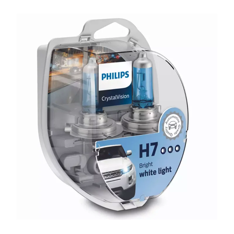 Φωτογραφία προϊόντος: PHILIPS H7 Crystal Vision σετ λάμπες 12v/55w