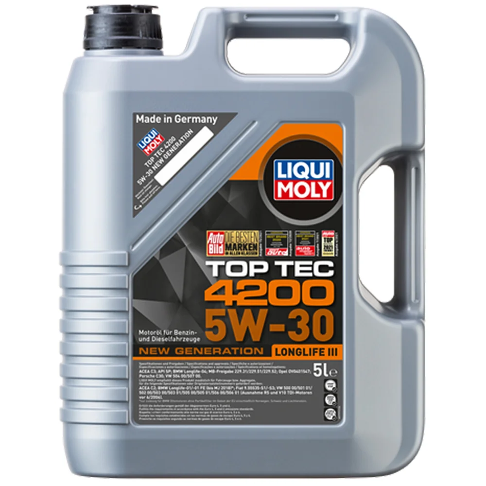 Φωτογραφία προϊόντος: Liqui Moly Top Tec 4200 5W30 5lt
