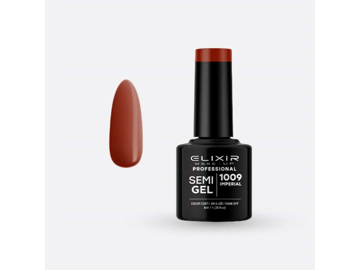 Φωτογραφία προϊόντος: Elixir Semigel Ημιμόνιμο Βερνίκι 8ml Elixir-#1009