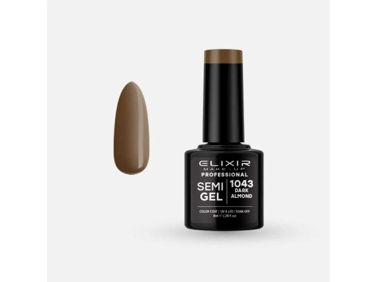 Φωτογραφία προϊόντος: Elixir Semi Gel Ημιμόνιμο Βερνίκι 8ml Elixir-#1043