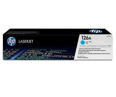 Φωτογραφία προϊόντος: Hewlett Packard Toner Laser HP LJ Color CP1025 126A Cyan - 1K Pgs - CE311A