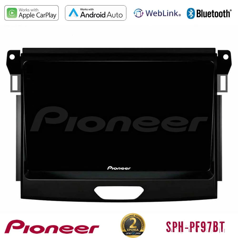 Φωτογραφία προϊόντος: Pioneer SPH-PF97BT Series Ford Ranger 2017-2022 Multimedia Station 9 (Tablet Style) Με Carplay & Android Auto