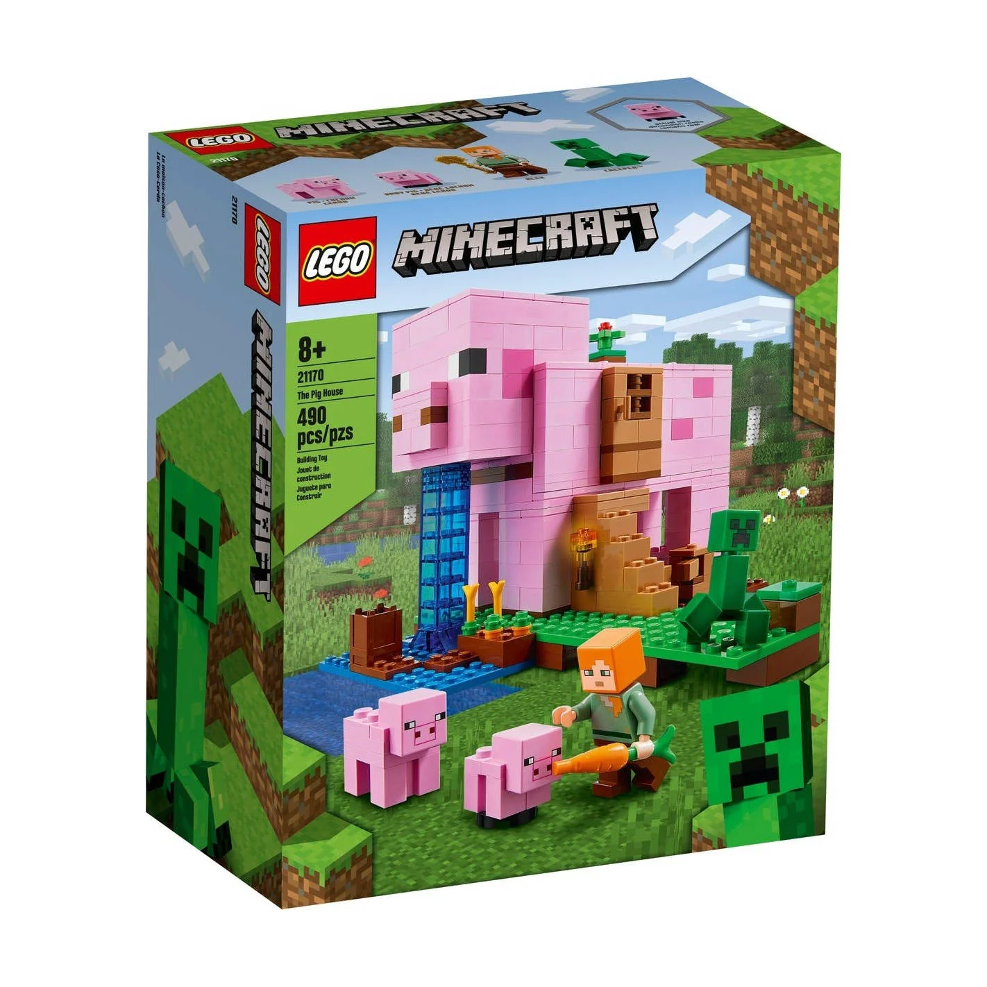 Φωτογραφία προϊόντος: Lego 21170-Minecraft: The Pig House Building Set With A