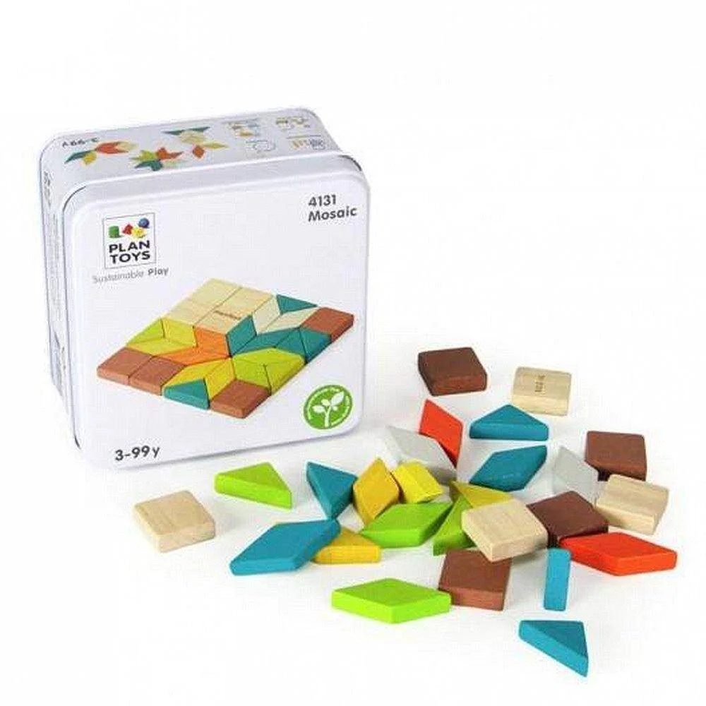 Φωτογραφία προϊόντος: Plan Toys 4131 – Μωσαϊκό μίνι