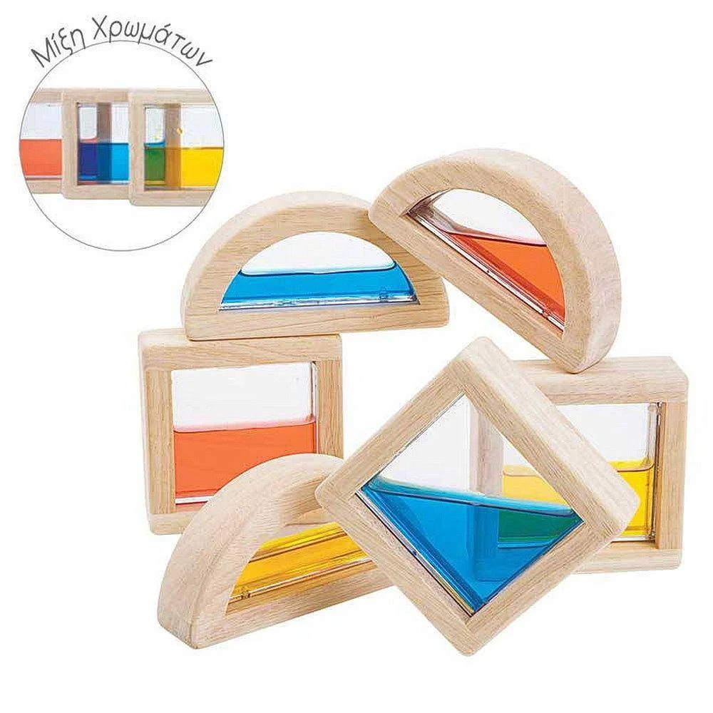 Φωτογραφία προϊόντος: Plan Toys PLAN. 5523 ΟΙΚΟΔΟΜΙΚΟ ΥΛΙΚΟ (WATER BLOCKS)