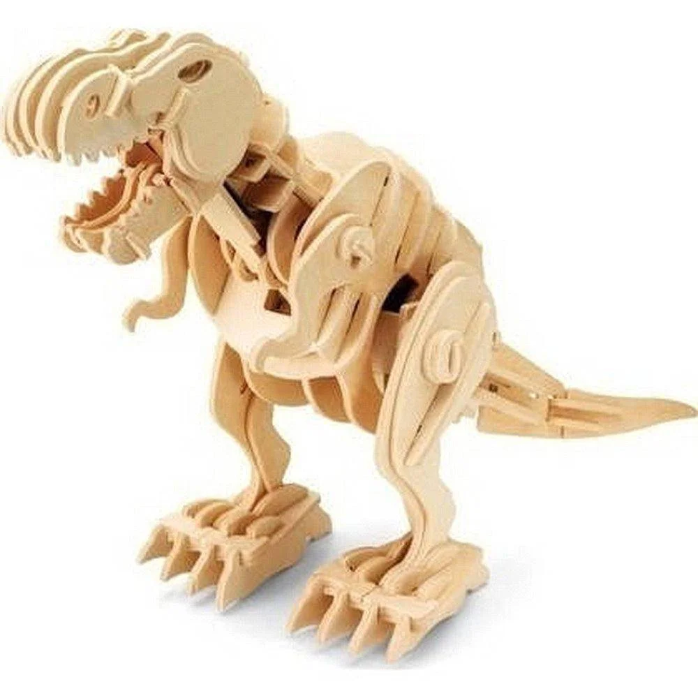 Φωτογραφία προϊόντος: Ξύλινο 3D παζλ ROBOTIME μοντελισμος Τυραννόσαυρος που περπαταει