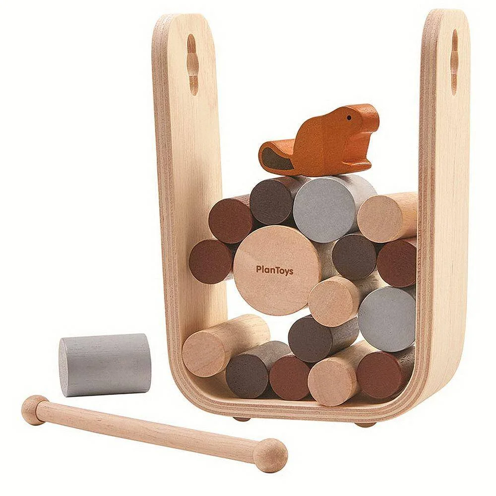 Φωτογραφία προϊόντος: Plan Toys PLAN.4627 Παιχνίδι ισορροπίας με κάστορα