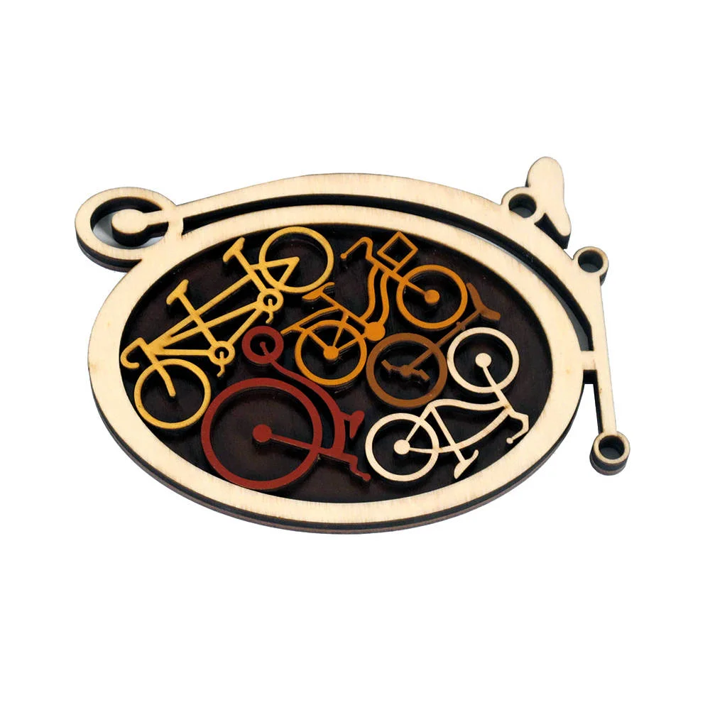 Φωτογραφία προϊόντος: PROFESSOR PUZZLE KT-3-Bike Shed Puzzle