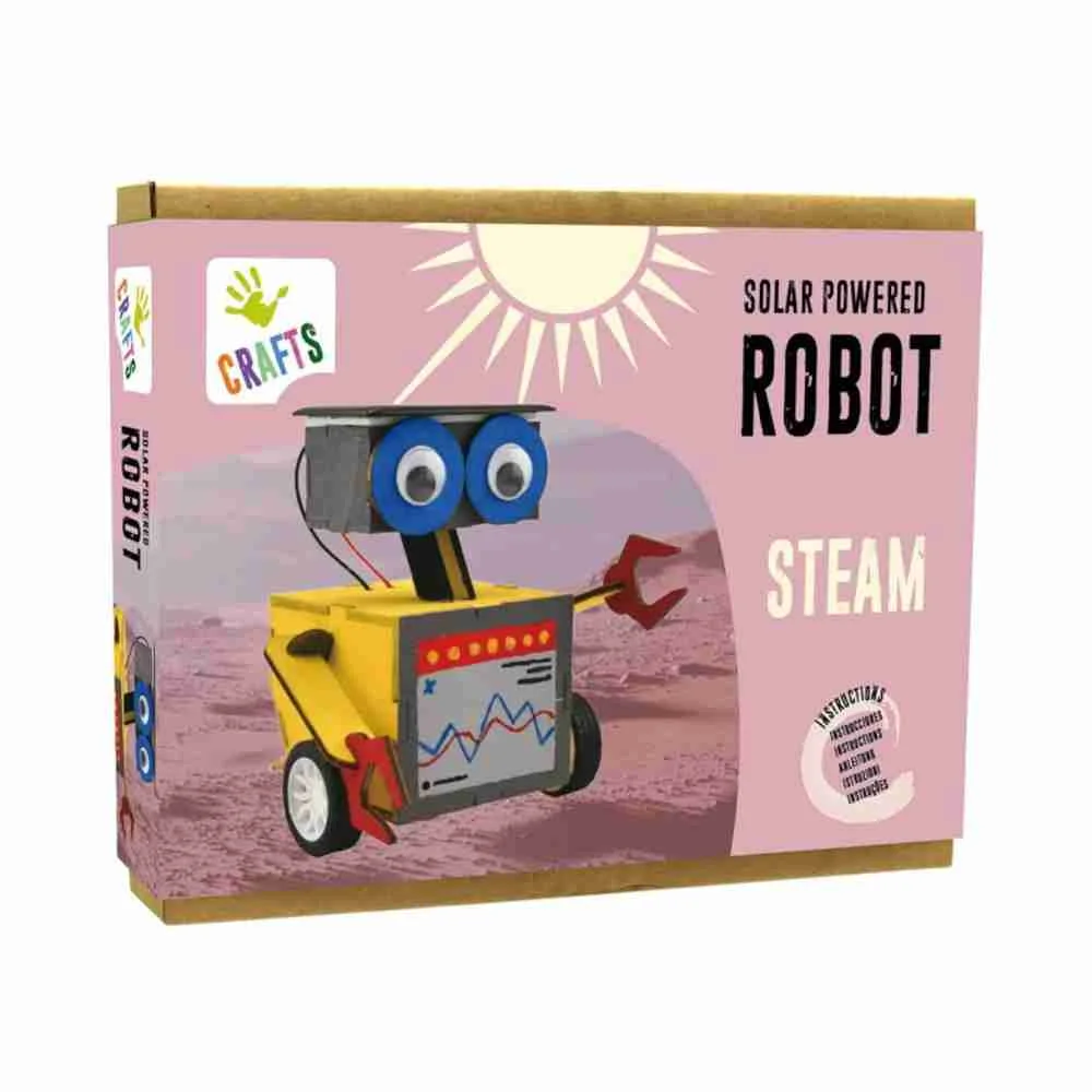 Φωτογραφία προϊόντος: ANDREU Toys Crafts Ηλιακό Ξύλινο Ρομποτάκι (1290398)