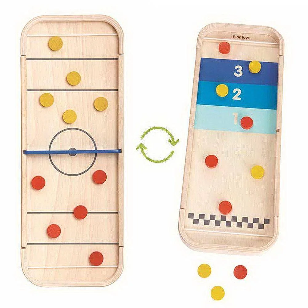 Φωτογραφία προϊόντος: Plan Toys PLAN.4626-Παιχνίδι με δίσκους 2 σε 1