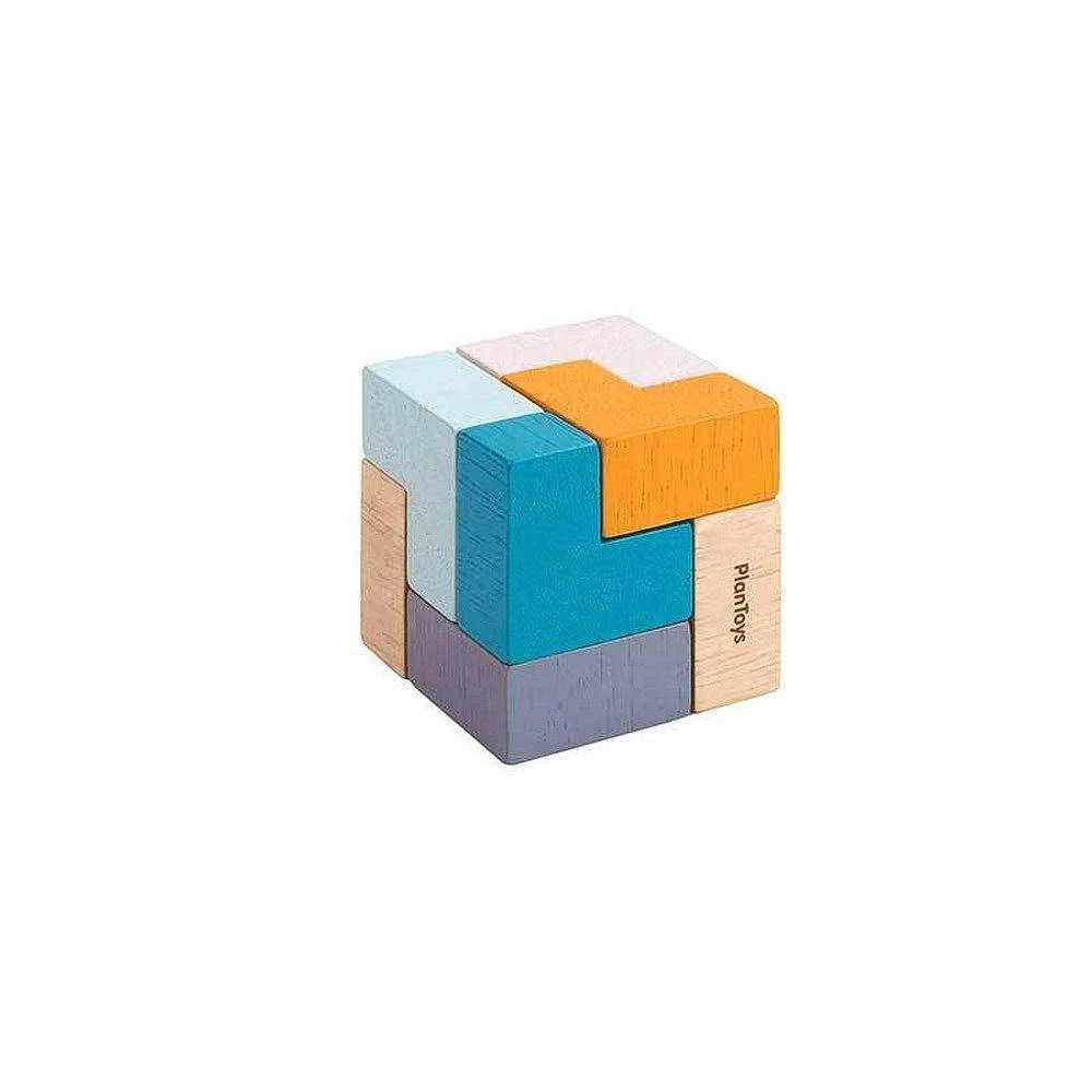 Φωτογραφία προϊόντος: Plan Toys PLAN.4134-ΠΑΖΛ ΚΥΒΟΣ 3D