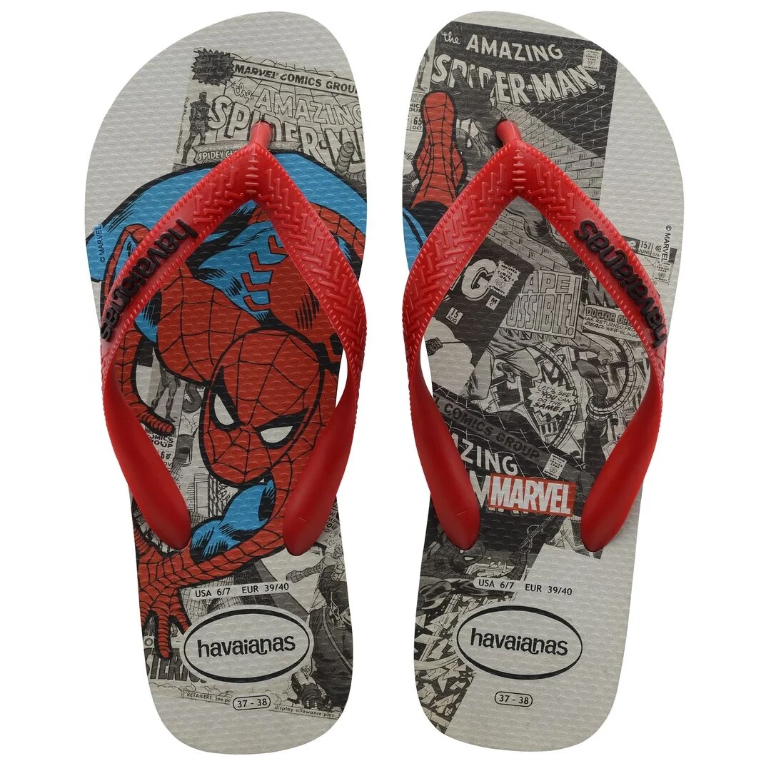 Φωτογραφία προϊόντος: Havaianas Top Marvel Classics Flip Flops 4147012-0090 Μαύρο/Κόκκινο