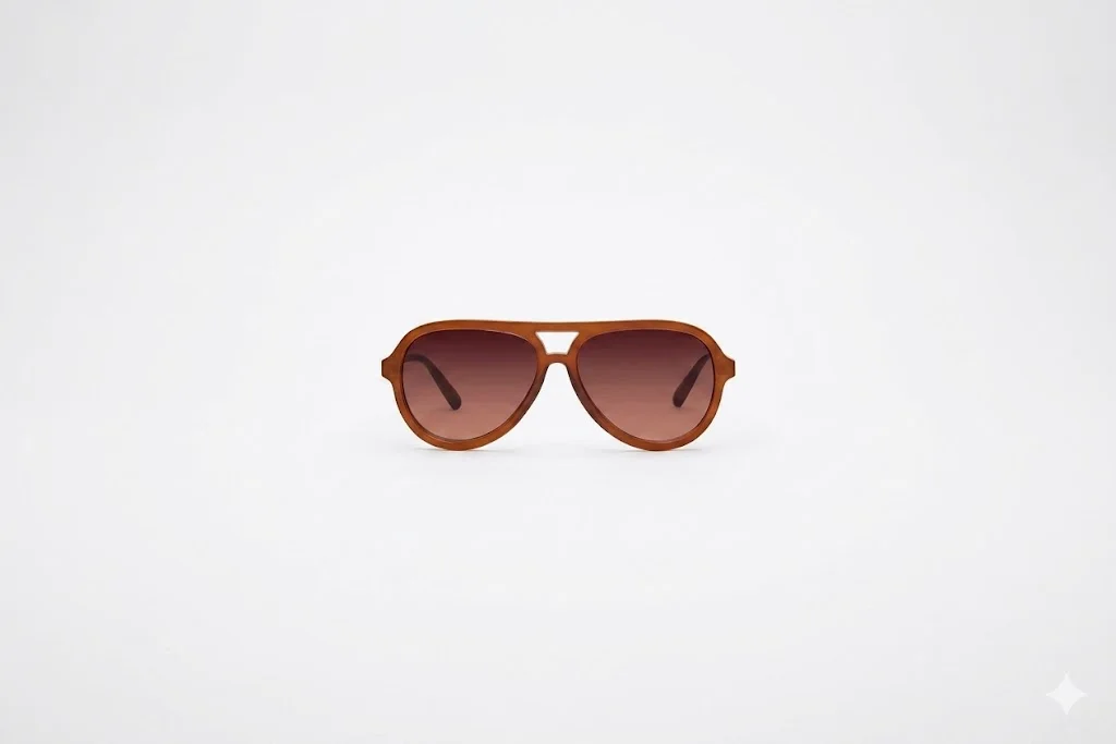 Φωτογραφία προϊόντος: Peach Jewelry Unisex Γυαλιά Ηλίου Καφέ