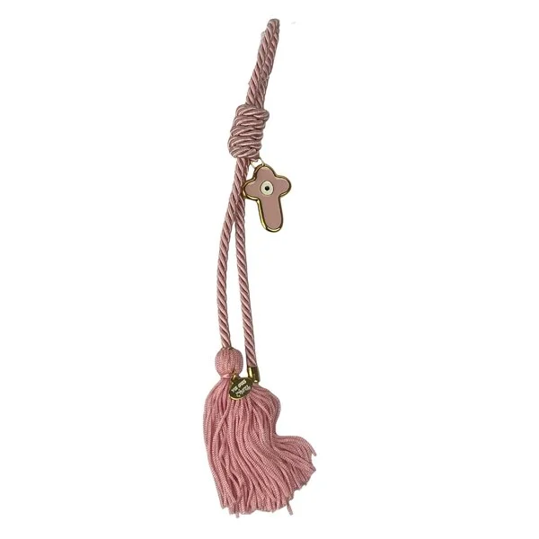 Φωτογραφία προϊόντος: FGM MYLONAS FASHION ACCESSORIES Ε Ε ΓΟΥΡΙ ΠΑΙΔΙΚΟ 6Χ30CM ΜΟΤΙΦ ΣΤΑΥΡΟΣ 3Χ5CM (ΡΟΖ)