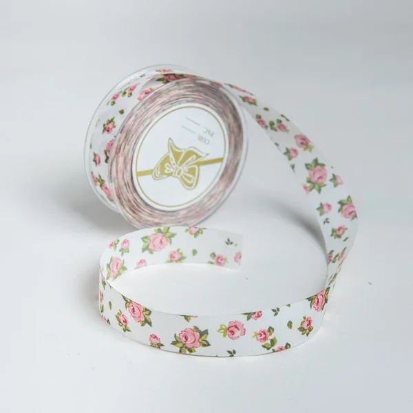 Φωτογραφία προϊόντος: ED Collection ΚΟΡΔΕΛΑ ROSA FLORAL 2.3CMX25M (ΡΟΖ)