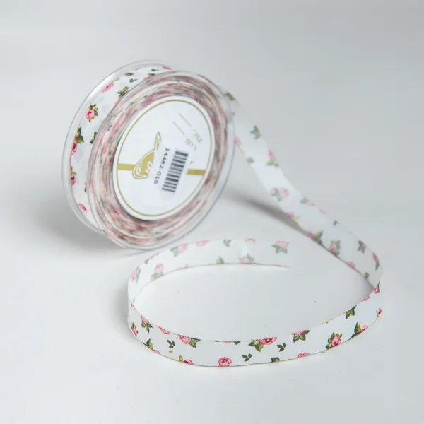 Φωτογραφία προϊόντος: ED Collection ΚΟΡΔΕΛΑ ROSA FLORAL 1.3CMX25M (ΡΟΖ)