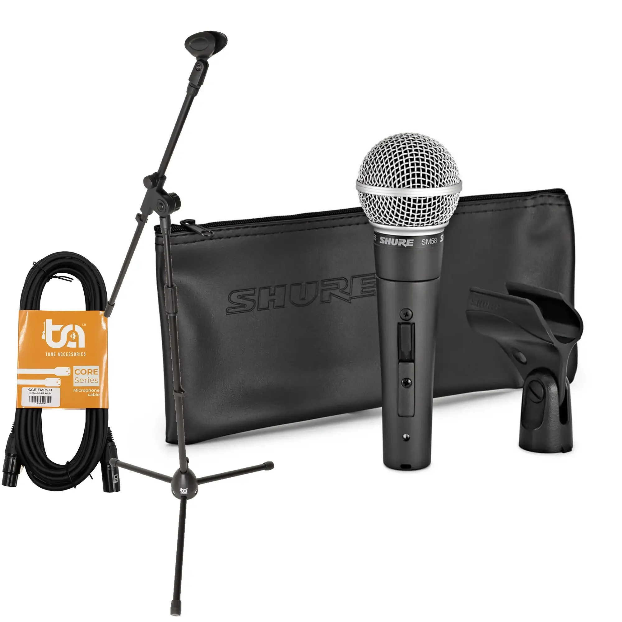 Φωτογραφία προϊόντος: Shure SM58 SE Δυναμικό Μικρόφωνο (με Διακόπτη) Εssentials Πακέτο