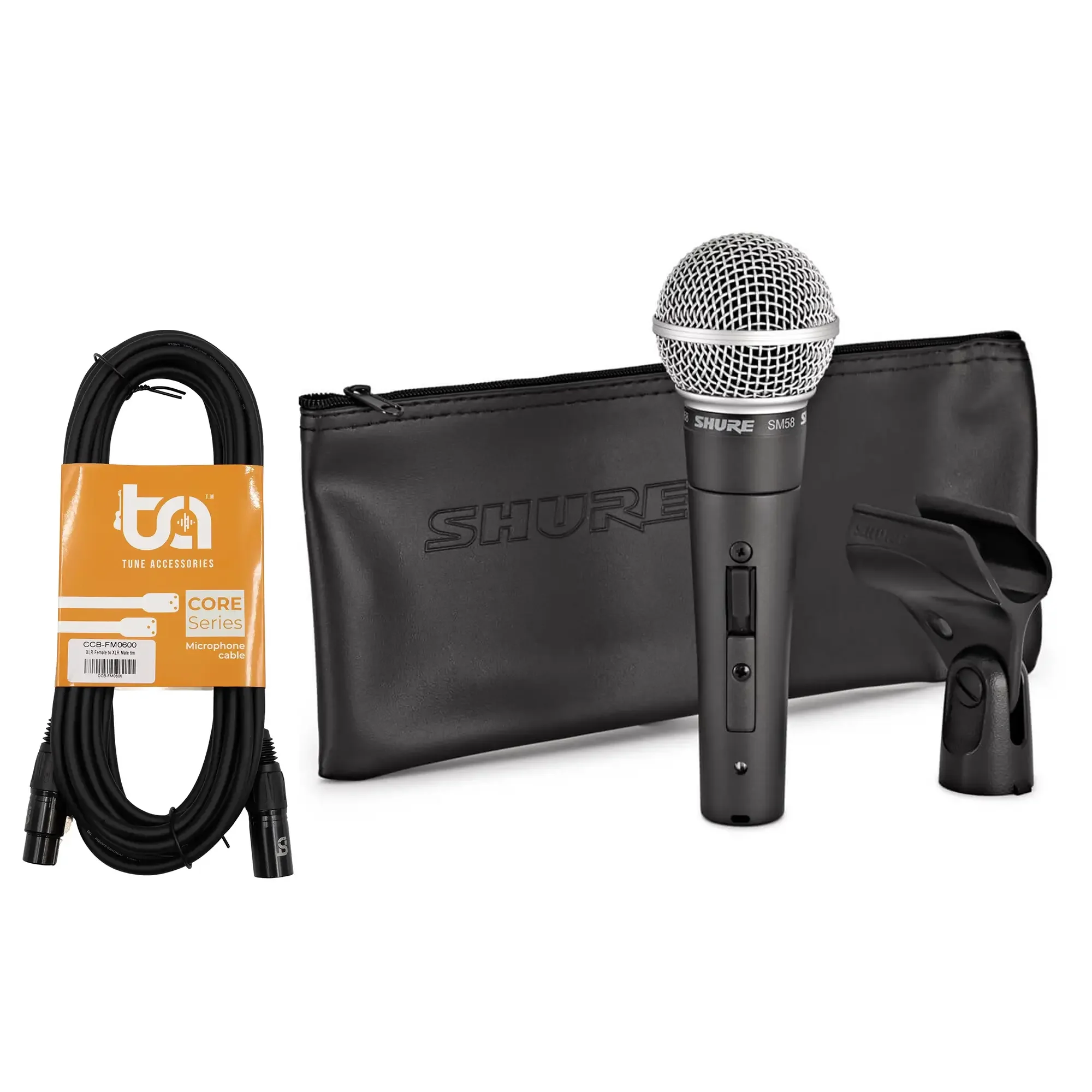 Φωτογραφία προϊόντος: Shure SM58 SE Δυναμικό Μικρόφωνο (με Διακόπτη) Starter Πακέτο