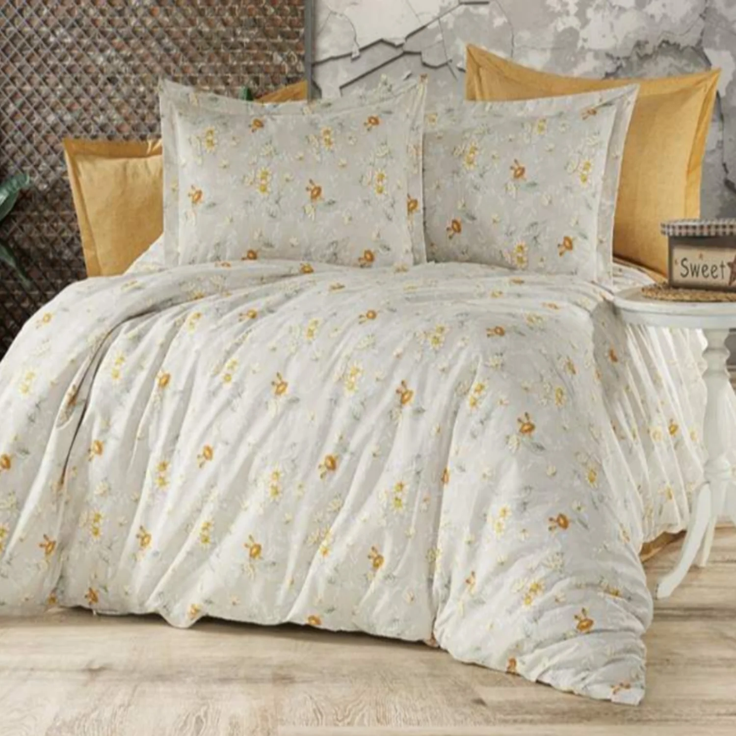 Φωτογραφία προϊόντος: MayHome Σετ Σεντόνια Polycotton Διπλά 2520346509 (Π: 200cm x Μ: 240cm) – Floral