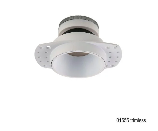 Φωτογραφία προϊόντος: LUMA 01555 Trimless Χωνευτό Spot Λευκό GU10 LED IP54 Αλουμινίου Άσπρο
